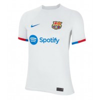 Fotbalové Dres Barcelona Ansu Fati #10 Dámské Venkovní 2023-24 Krátký Rukáv